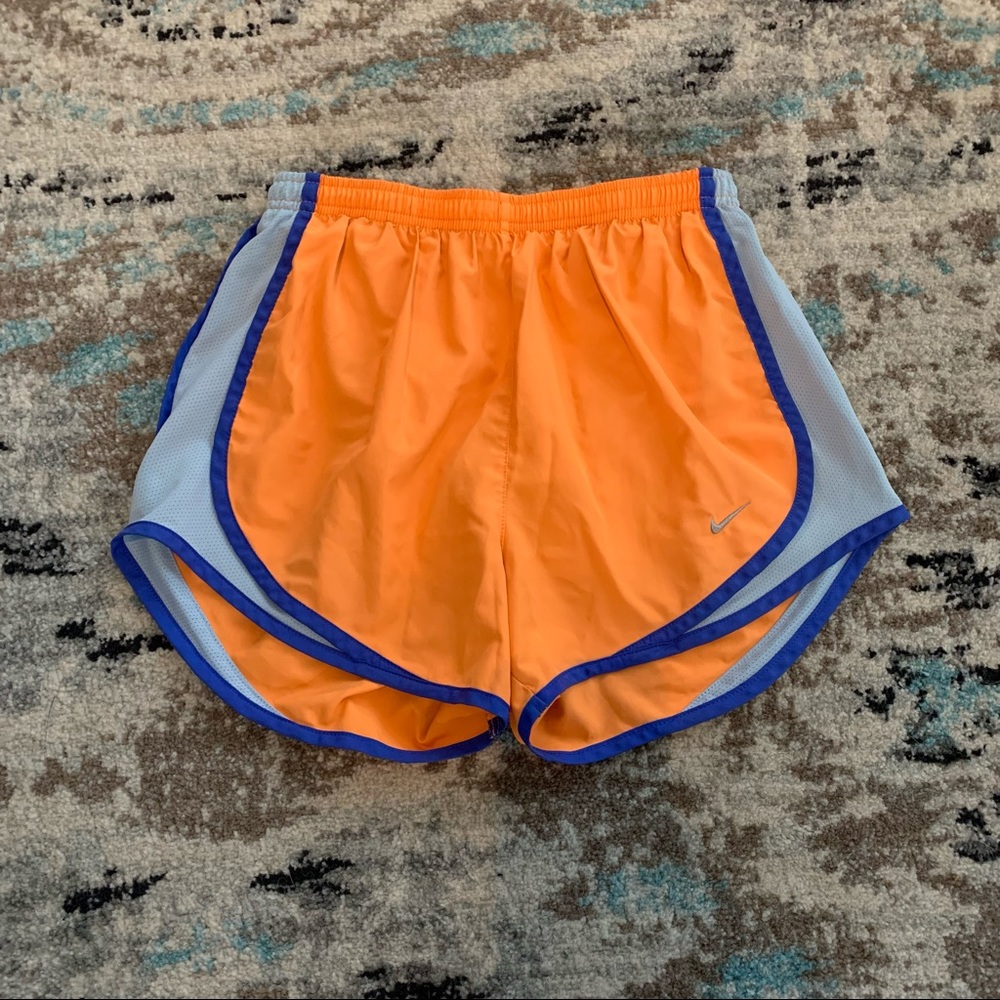 🌸 3/$30 Nike Bright Orange Dri-Fit Athletic Running Shorts!